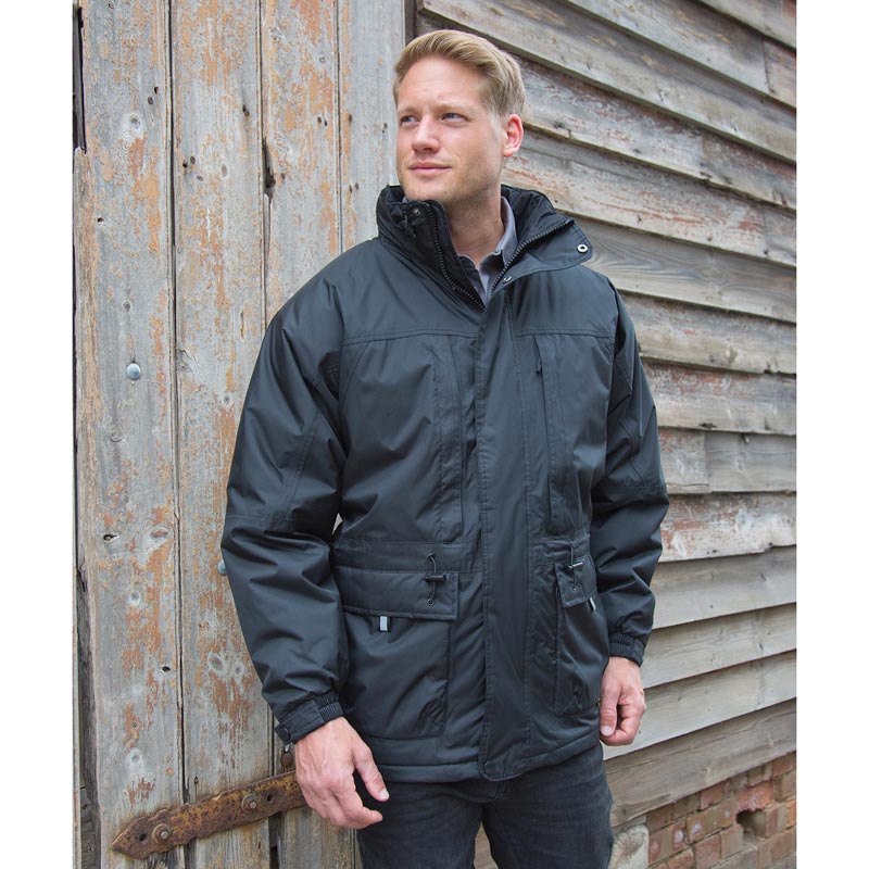 Multi-function winter jacket - Navy/Navy S